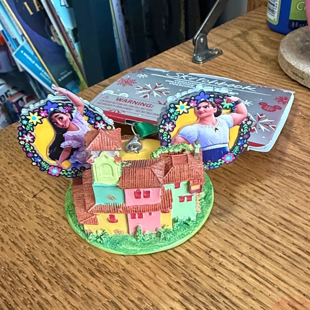 Disney Encanto Colorful light up ornament new with tags Sketchbook